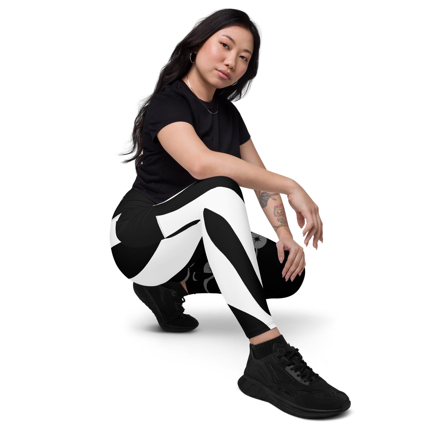 V-Bund-Leggings mit Taschen -Convali Design