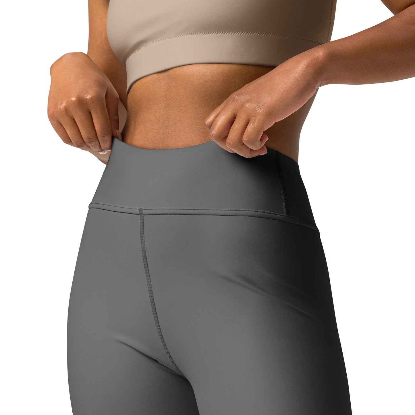 Leggings - Einfarbig grau