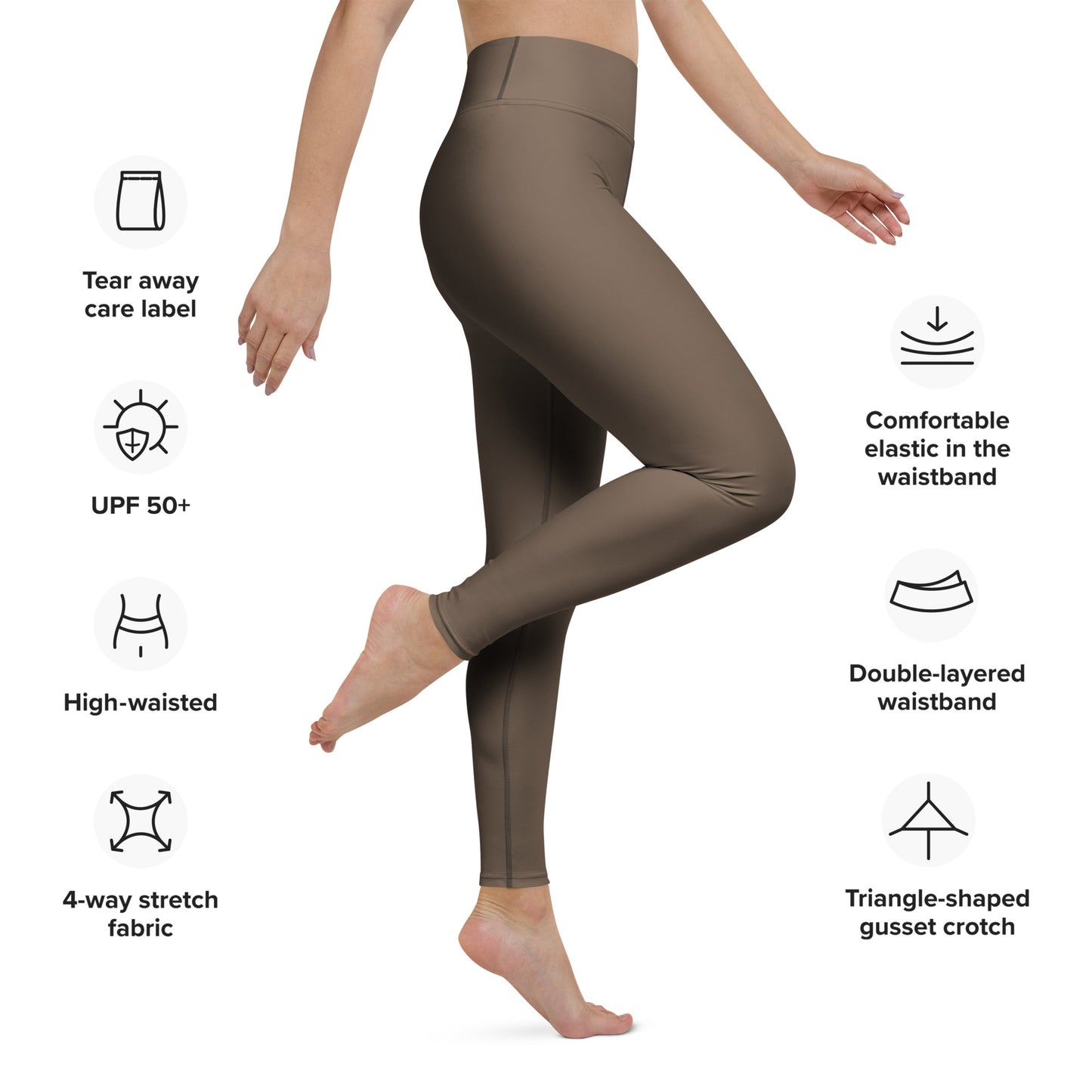 Leggings- Braun