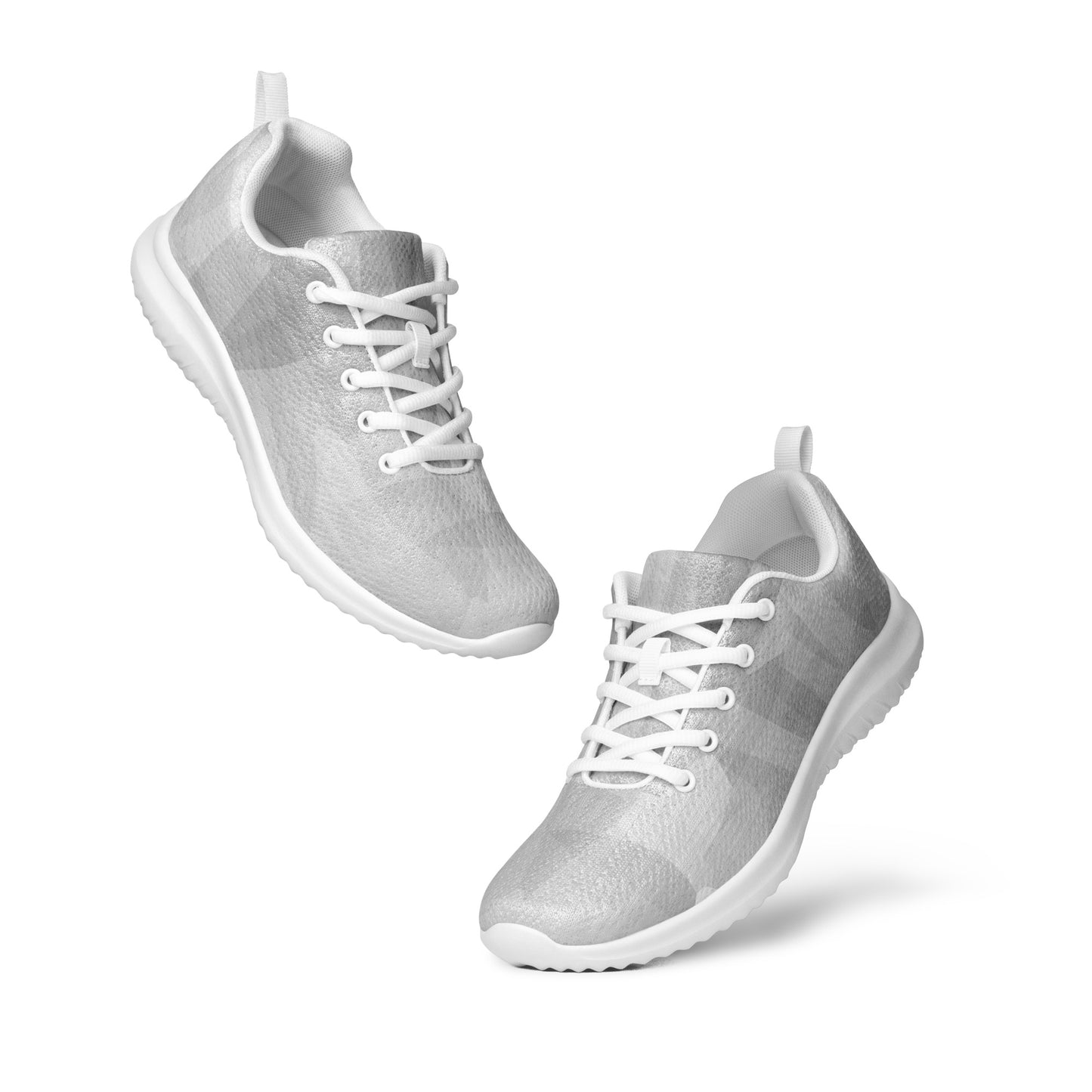 Herren-Turnschuhe grau/weis
