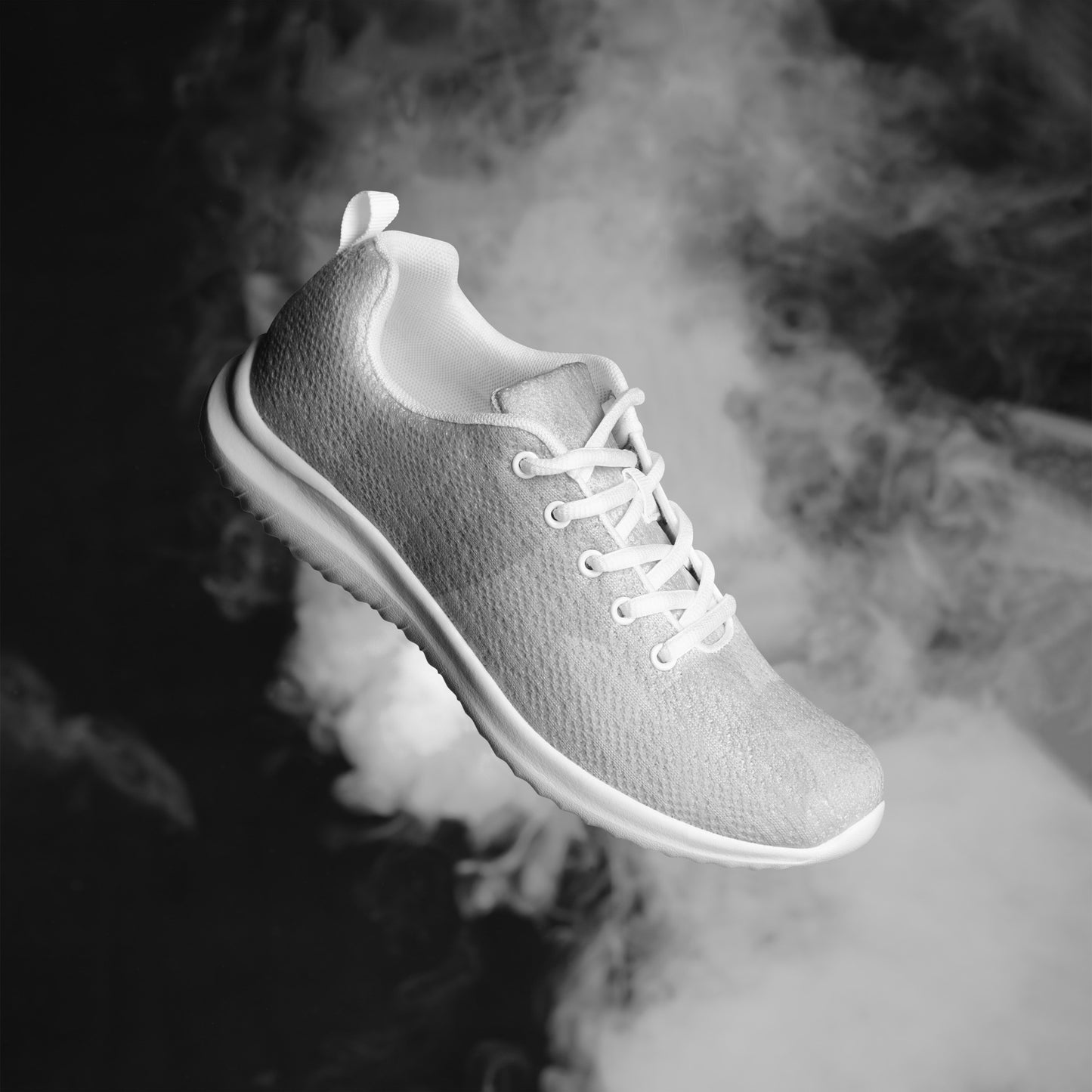 Herren-Turnschuhe grau/weis