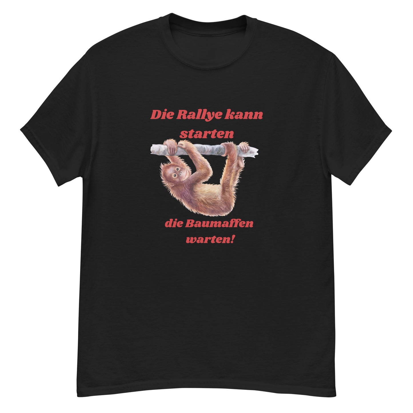 Klassisches -T-Shirt - Die Rallye kann starten
