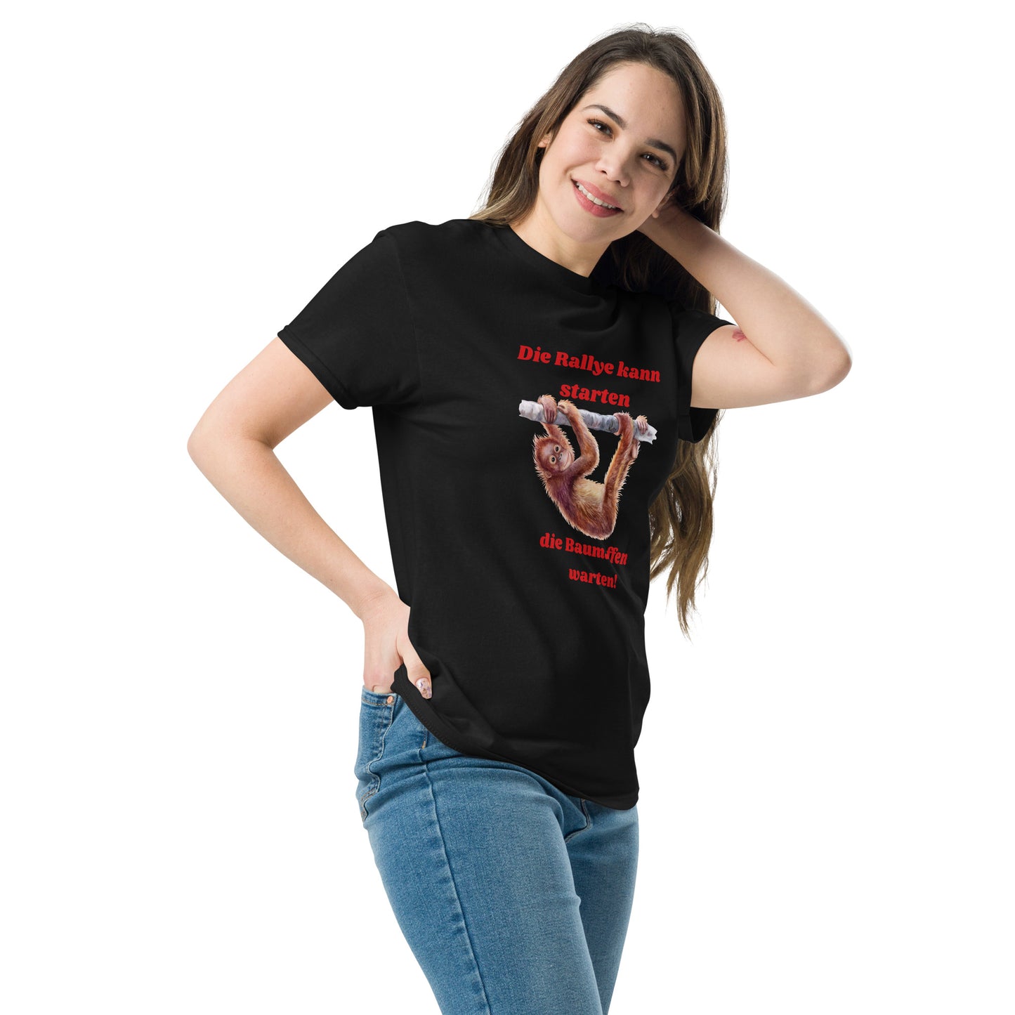 Klassisches -T-Shirt - Die Rallye kann starten