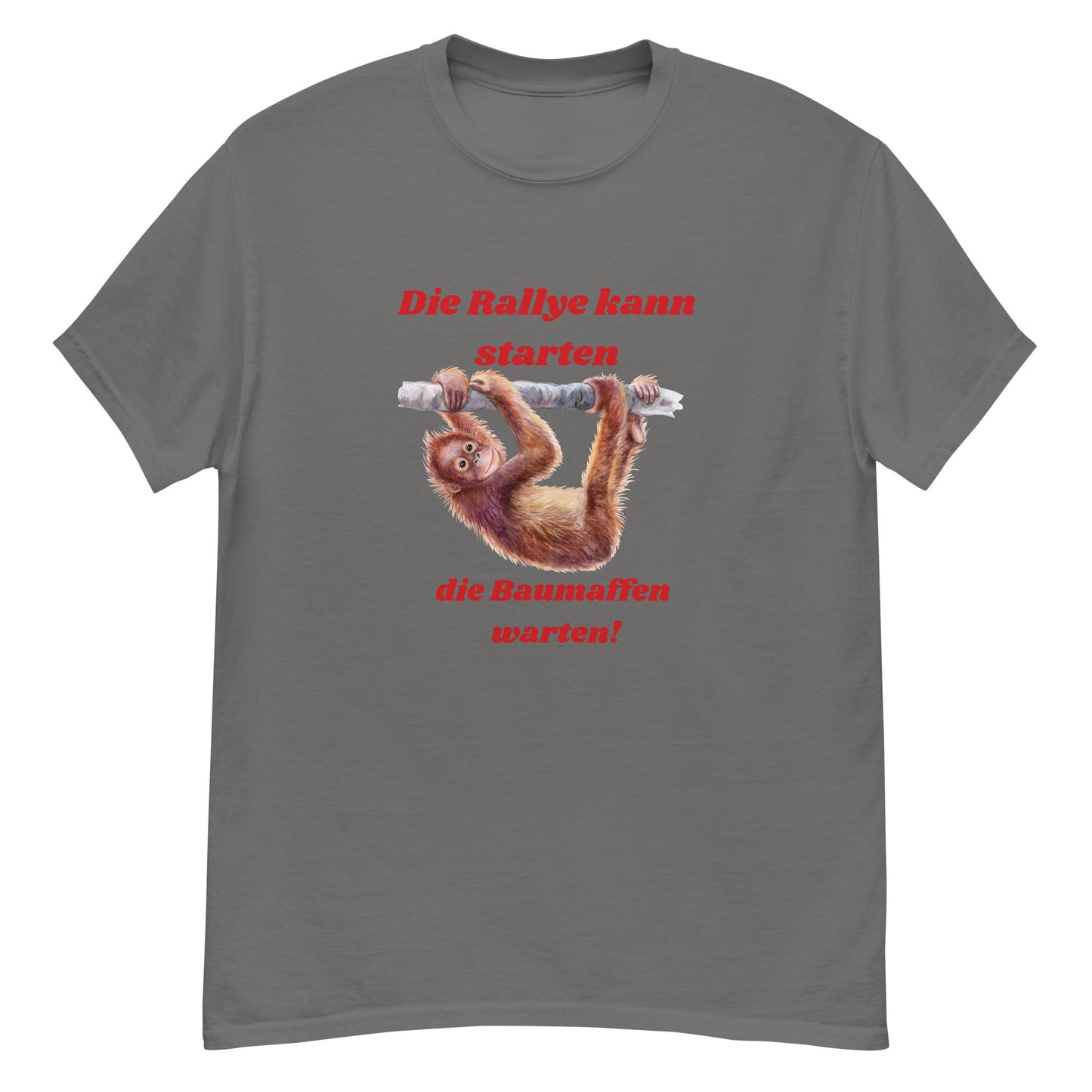 Klassisches -T-Shirt - Die Rallye kann starten