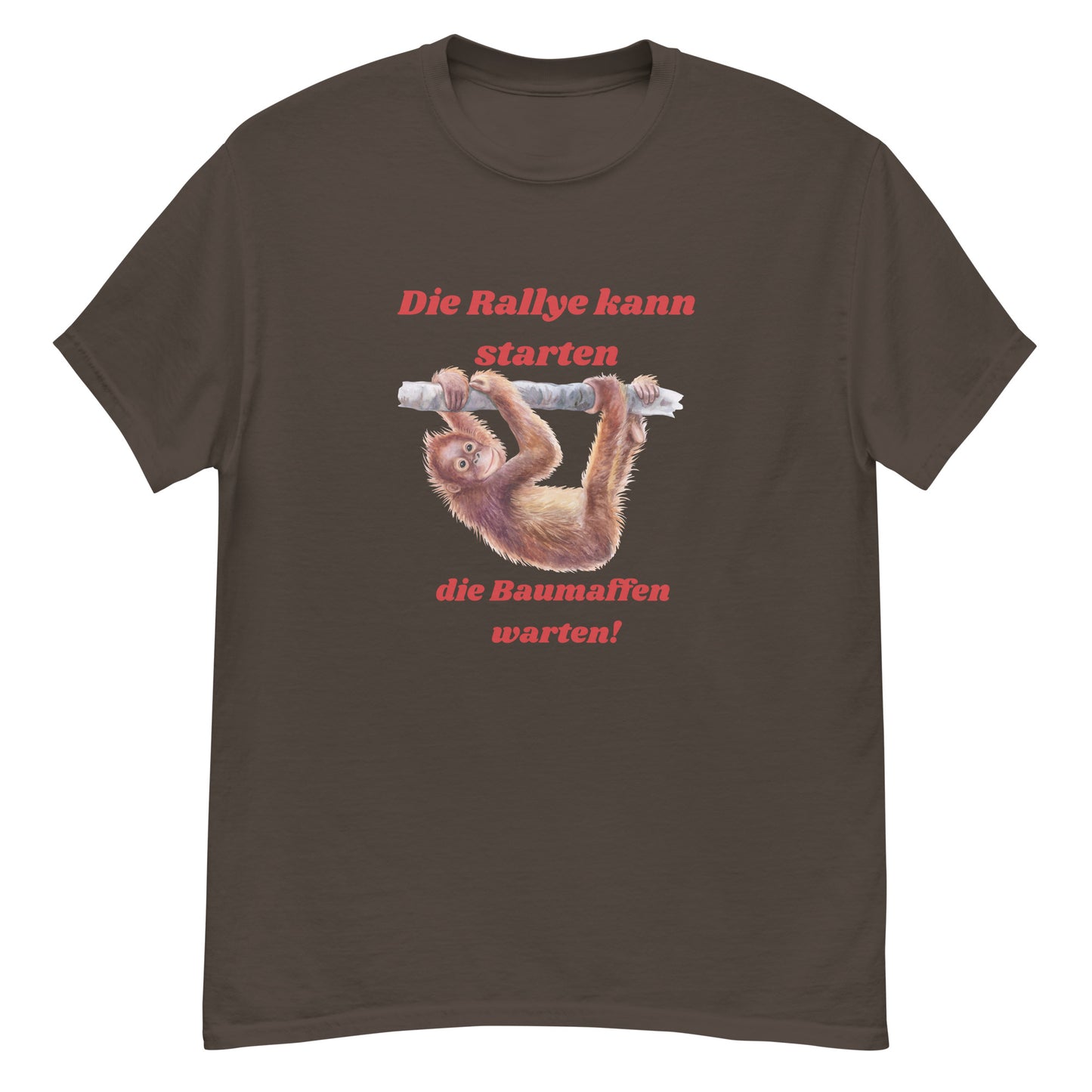 Klassisches -T-Shirt - Die Rallye kann starten