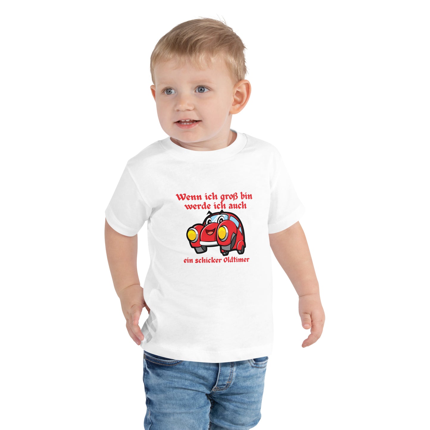 Kurzärmeliges Baby-T-Shirt - Wenn ich groß bin