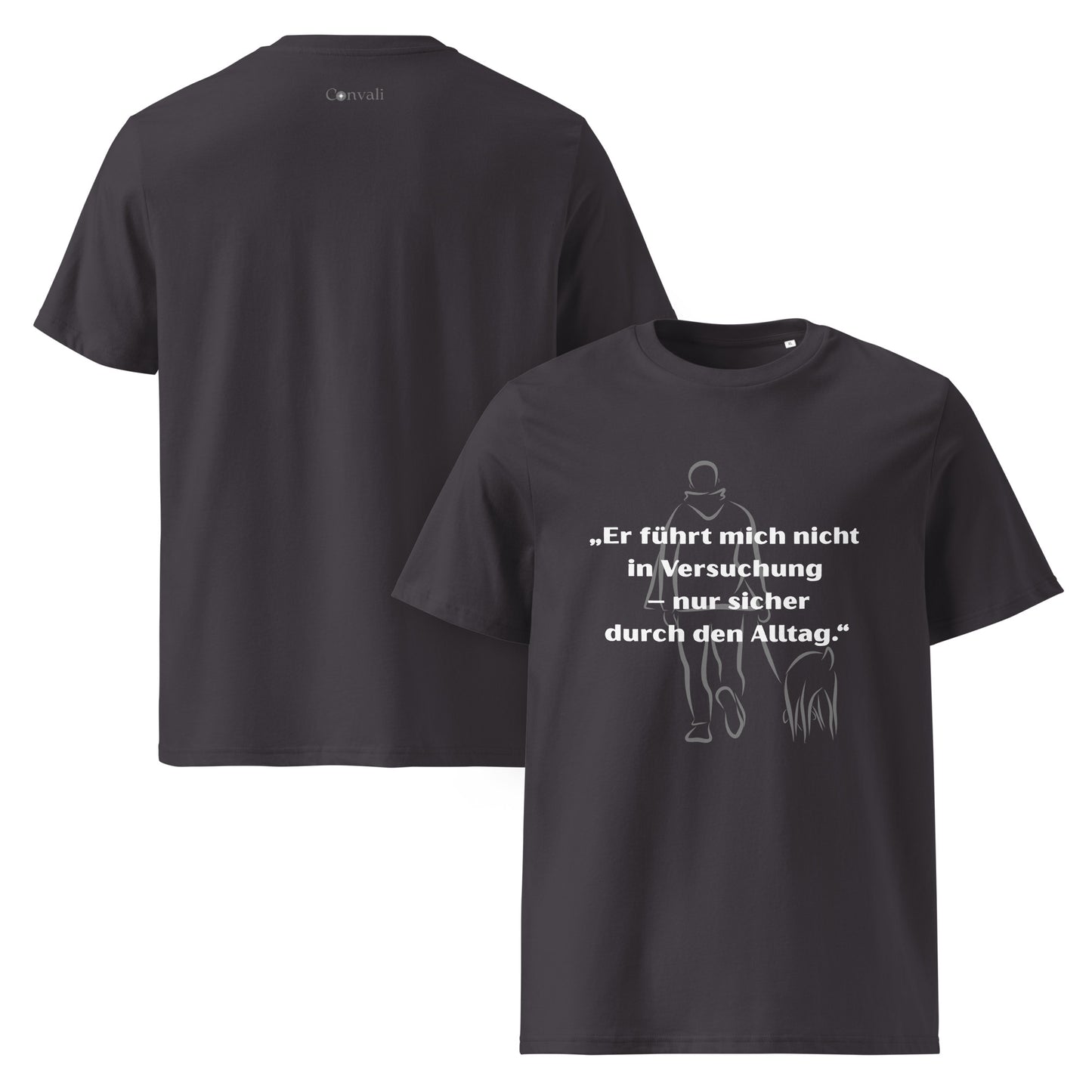 Unisex-Bio-Baumwoll-T-Shirt- Sicher durch den Alltag!