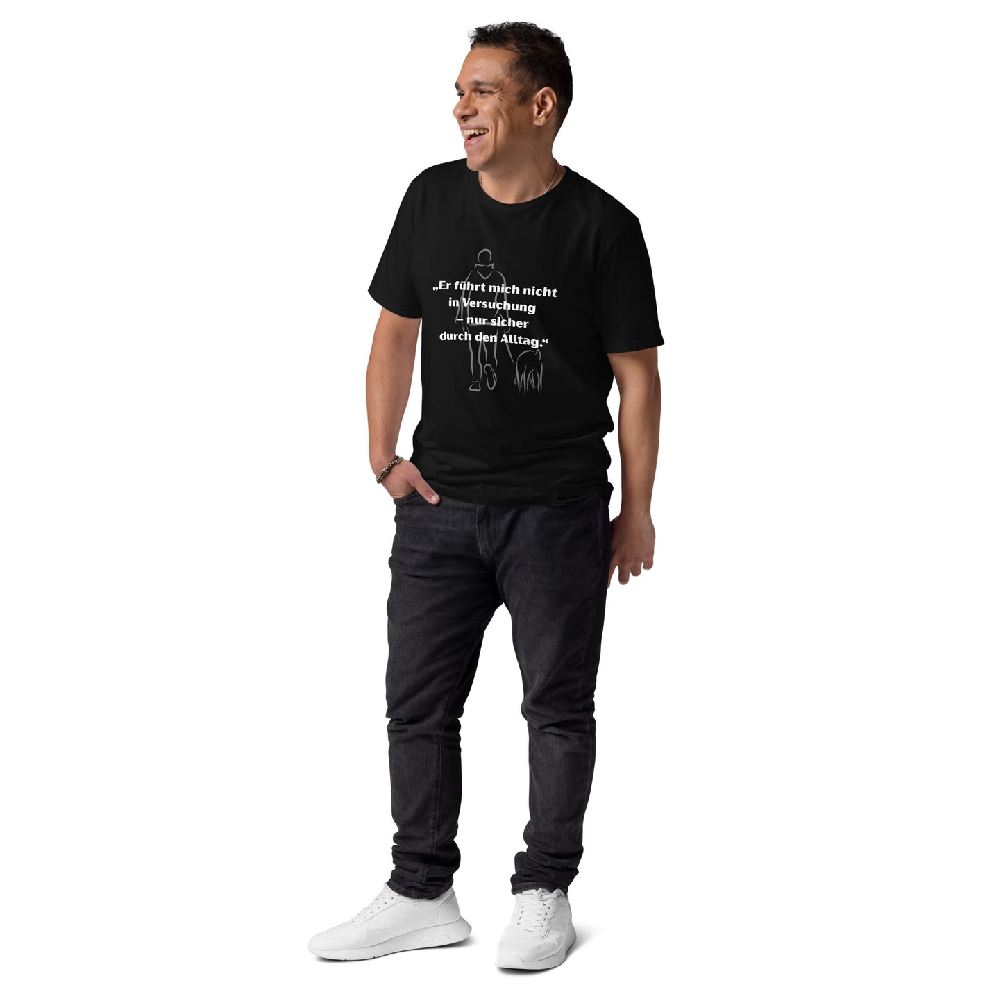 Unisex-Bio-Baumwoll-T-Shirt- Sicher durch den Alltag!