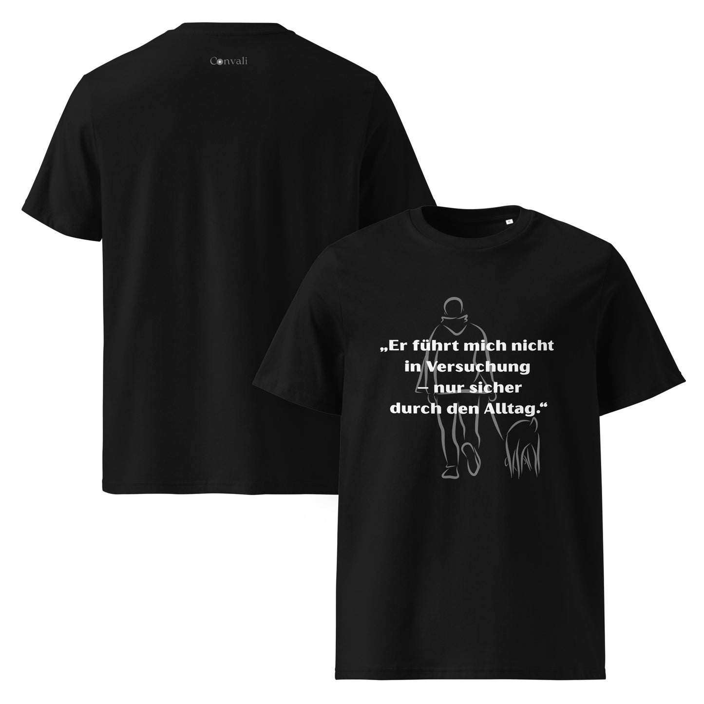 Unisex-Bio-Baumwoll-T-Shirt- Sicher durch den Alltag!
