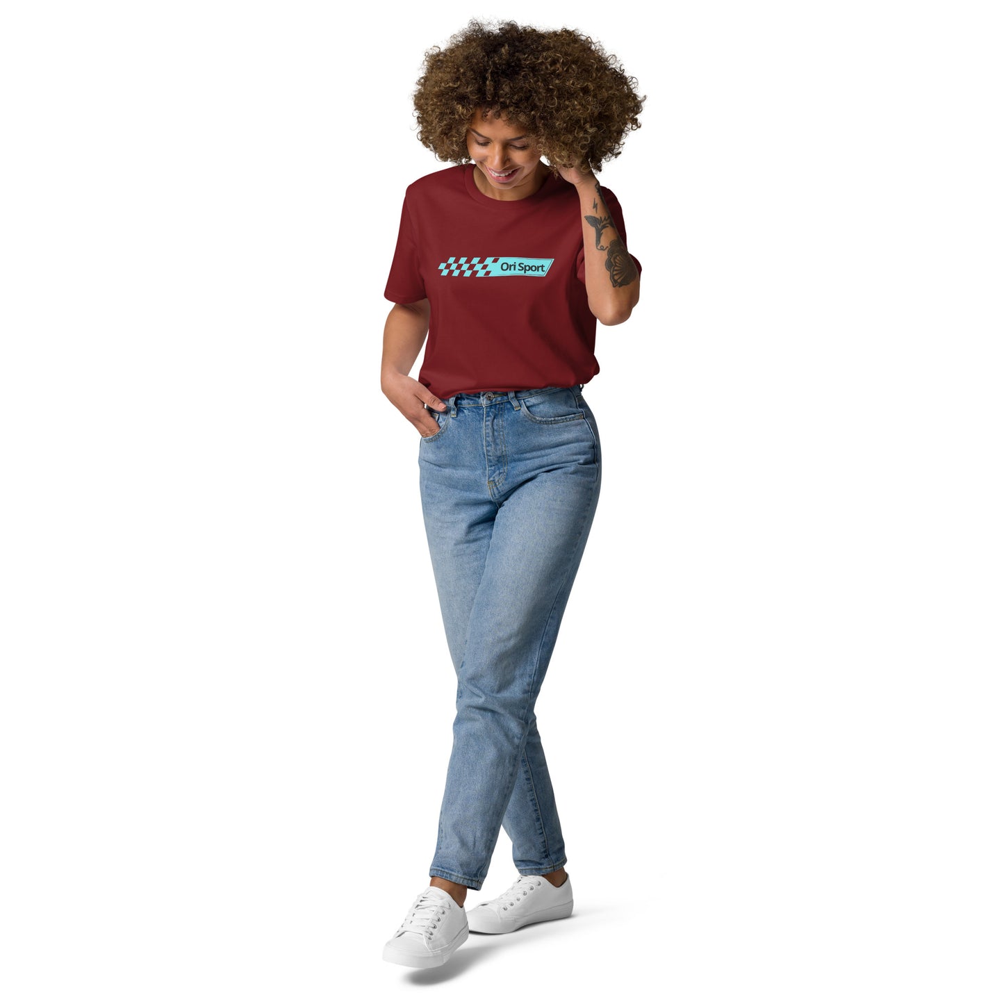 Unisex-Bio-Baumwoll-T-Shirt - Ori Sport Banner