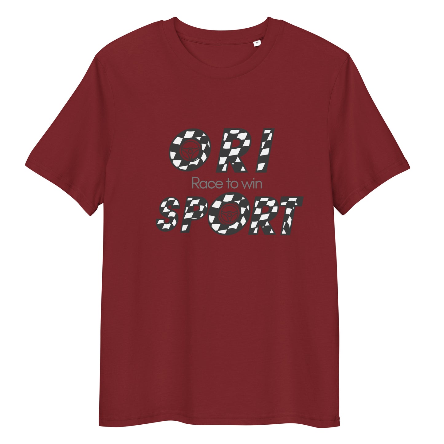 Unisex-Bio-Baumwoll-T-Shirt Ori Sport - Race to win