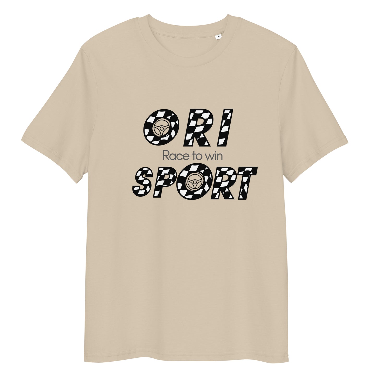 Unisex-Bio-Baumwoll-T-Shirt Ori Sport - Race to win