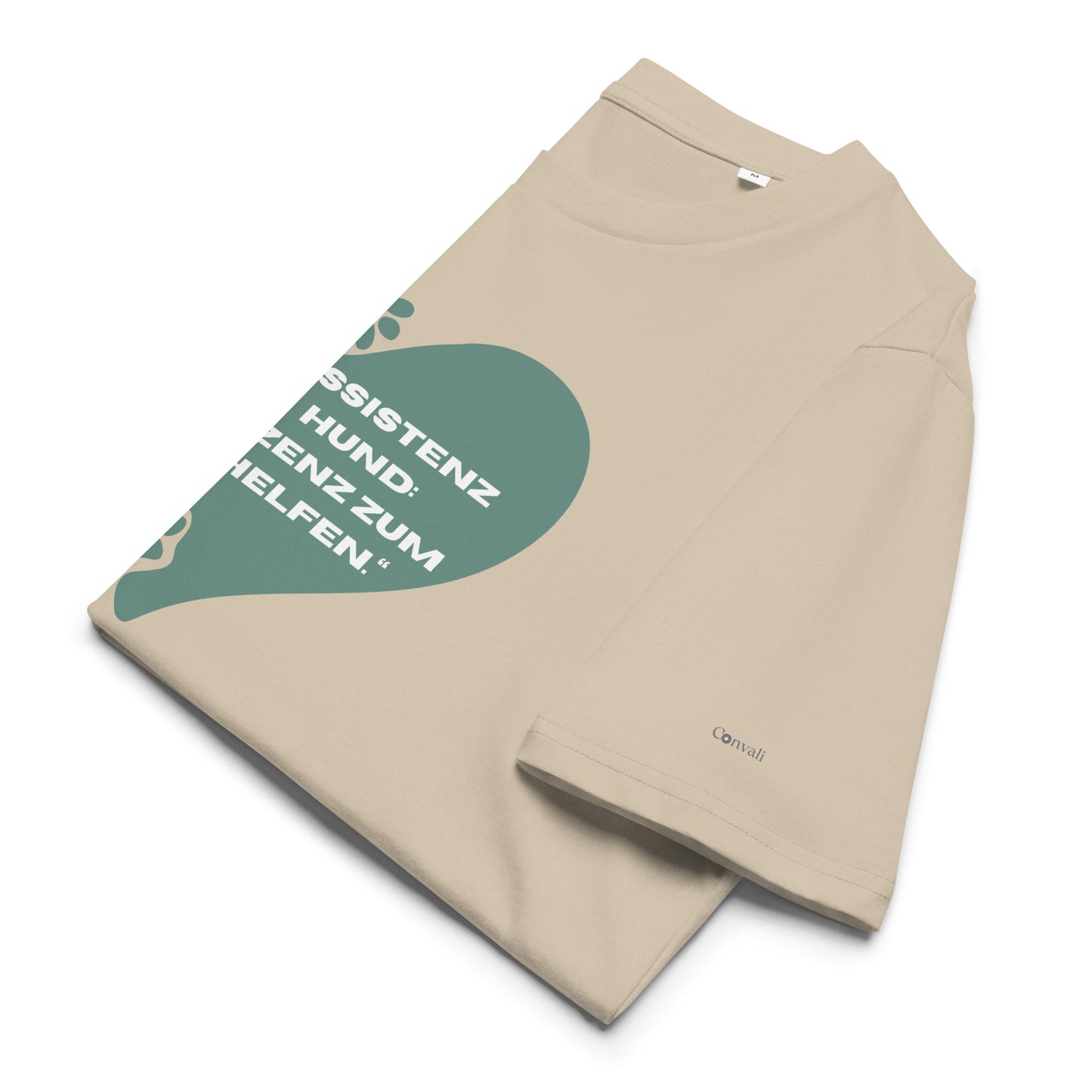 Damen-Bio-Baumwoll-T-Shirt - Assistenzhund Lizenz zum Helfen