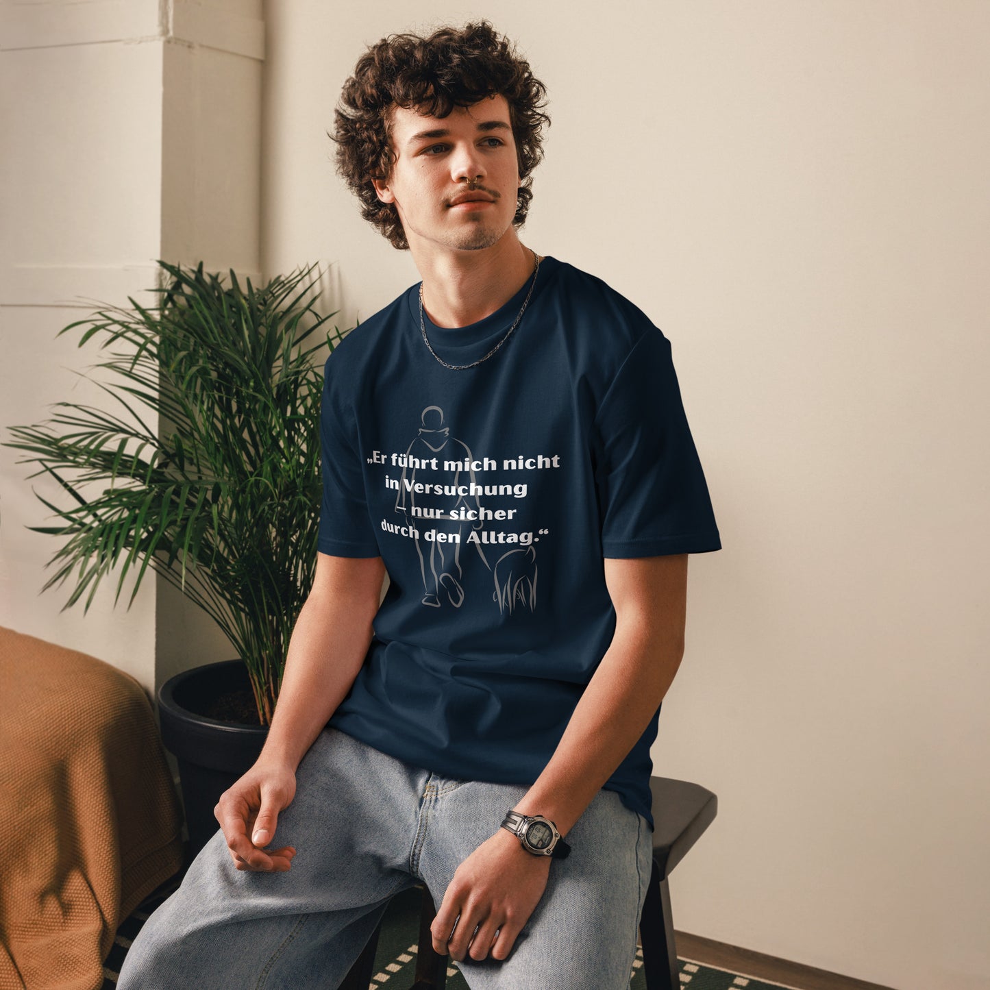 Unisex-Bio-Baumwoll-T-Shirt- Sicher durch den Alltag!
