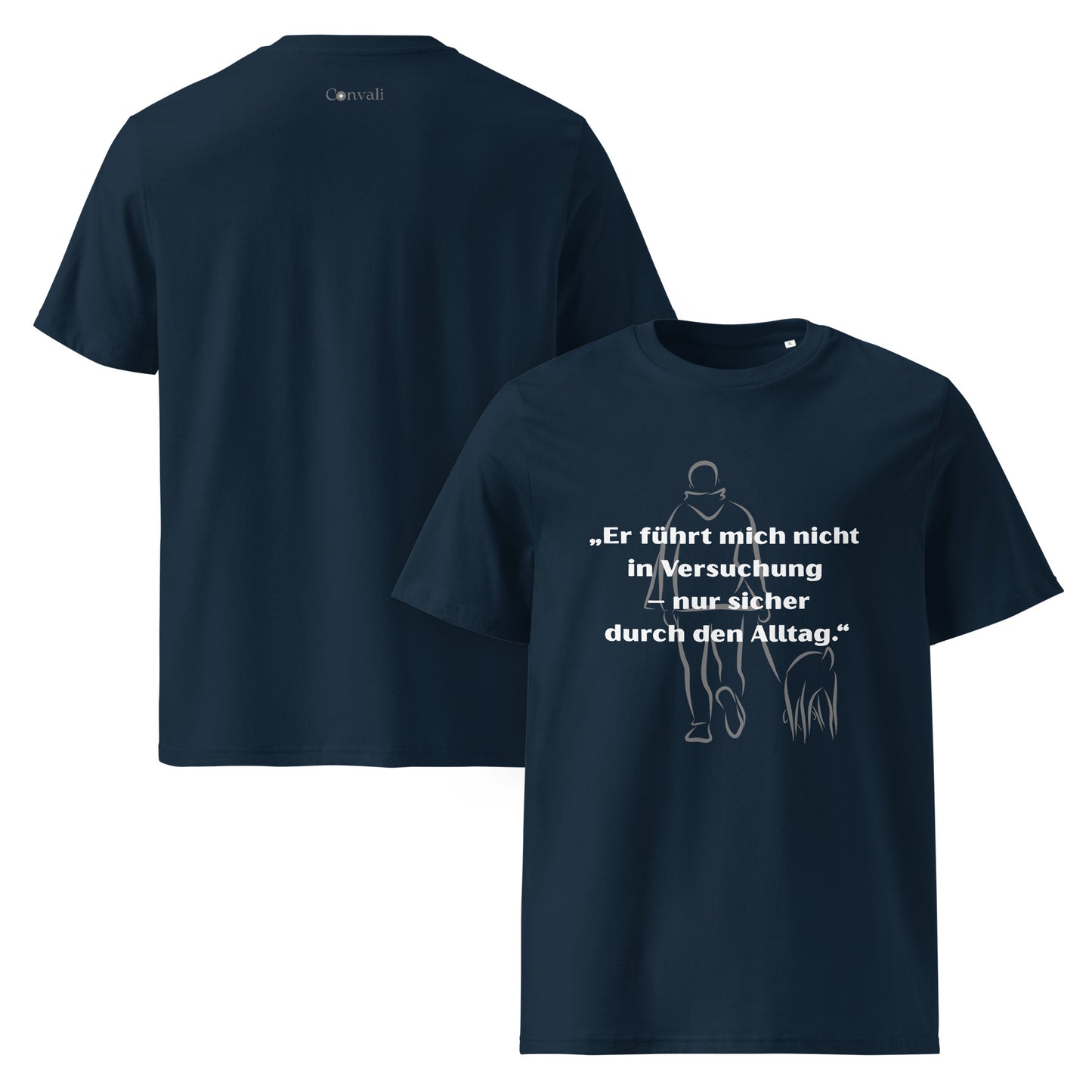 Unisex-Bio-Baumwoll-T-Shirt- Sicher durch den Alltag!