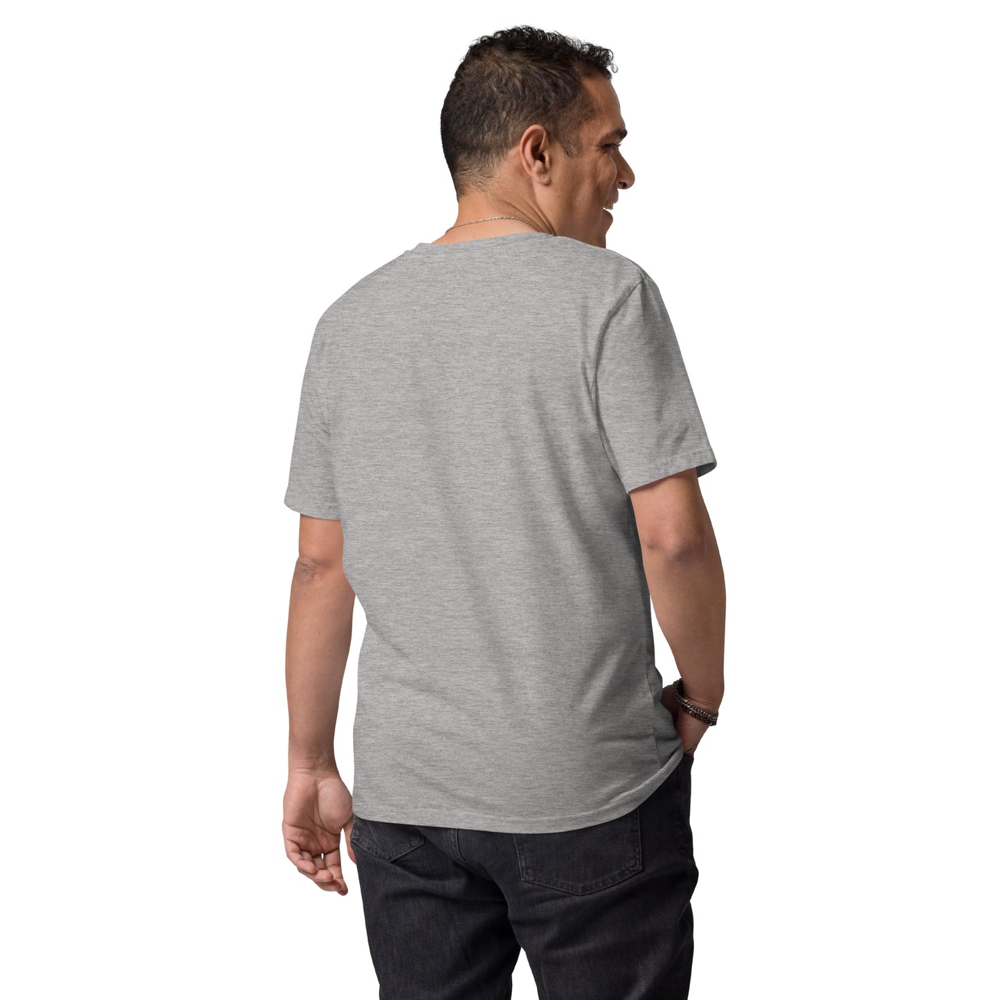 Unisex-Bio-Baumwoll-T-Shirt - Mit Vollgas durch die Zeit