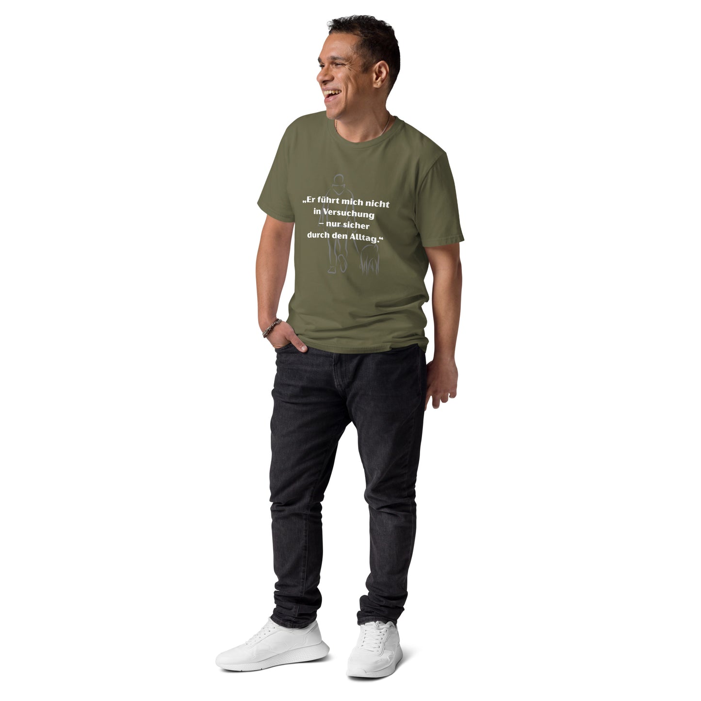 Unisex-Bio-Baumwoll-T-Shirt- Sicher durch den Alltag!