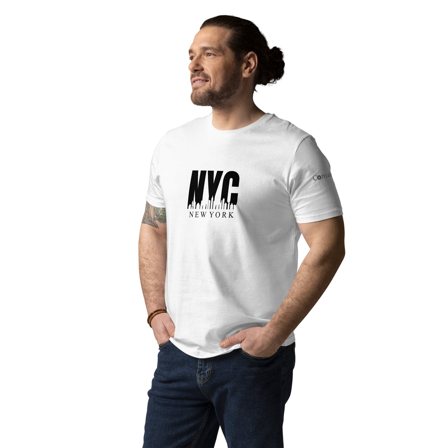 Unisex-Bio-Baumwoll-T-Shirt NYC Print