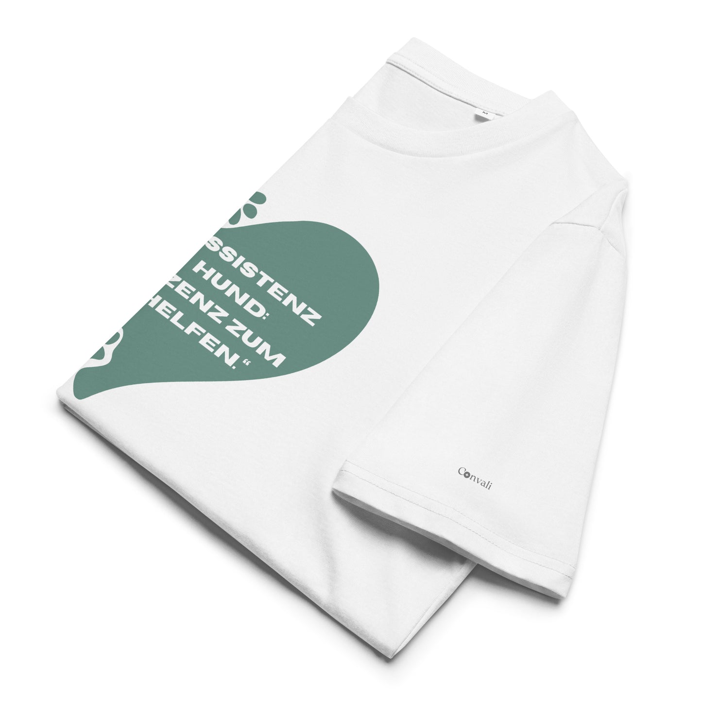 Damen-Bio-Baumwoll-T-Shirt - Assistenzhund Lizenz zum Helfen
