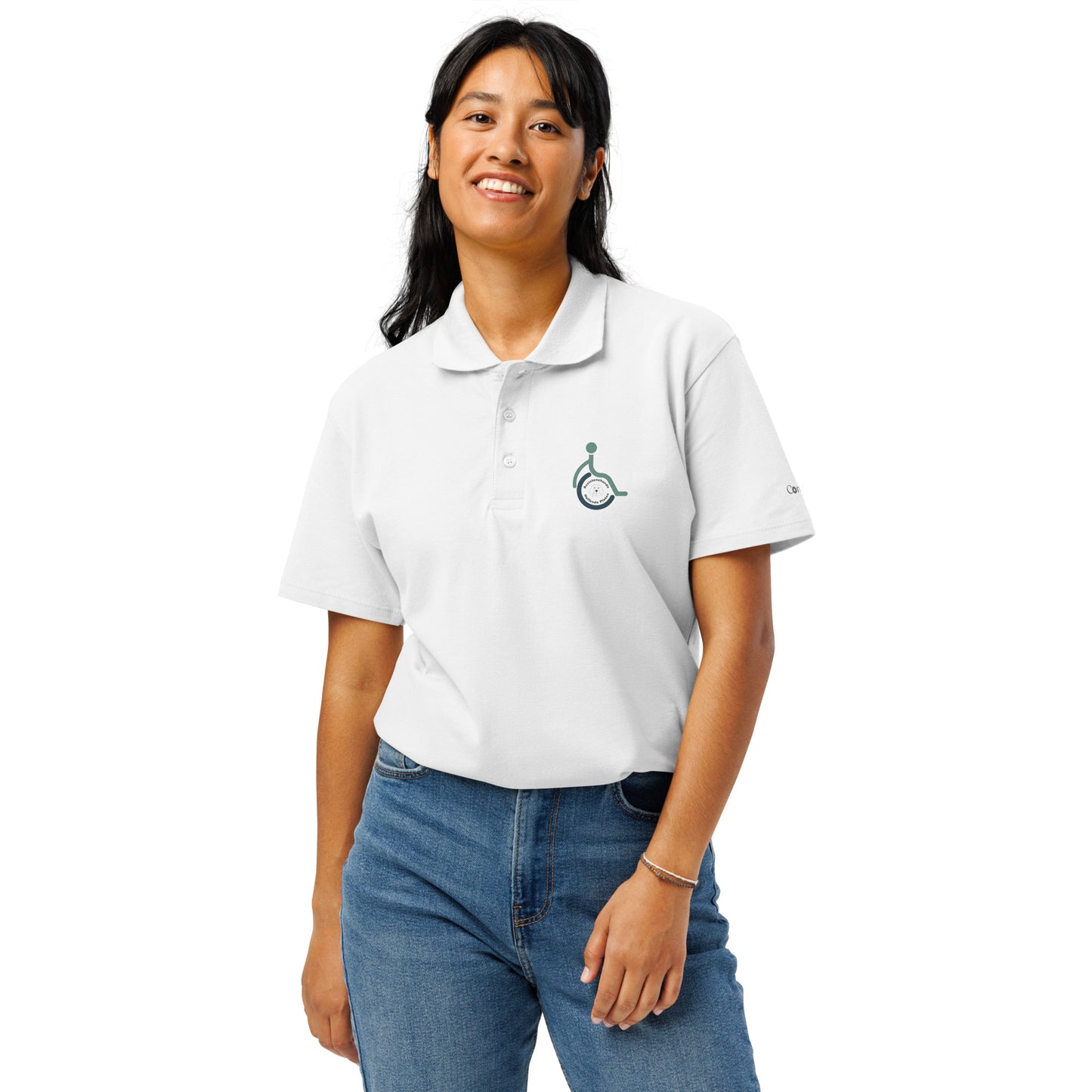 Premium-Piqué-Poloshirt- Helfende Pfoten