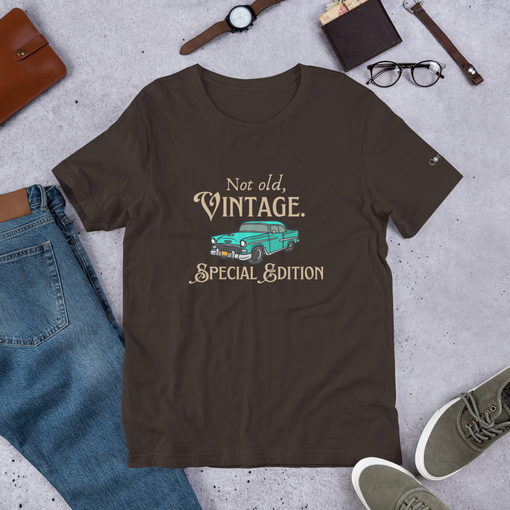Unisex-T-Shirt - Not old Vintage