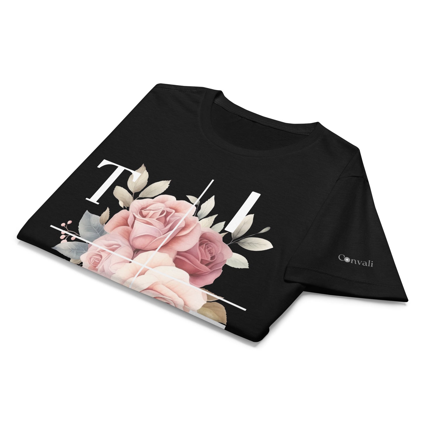 Zeit ist kostbar – Damen T-Shirt "Use the Time" mit Rosenmotiv & inspirierendem Statement