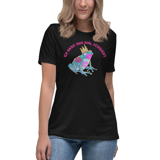 Lockeres Damen-T-Shirt - 100mal versucht