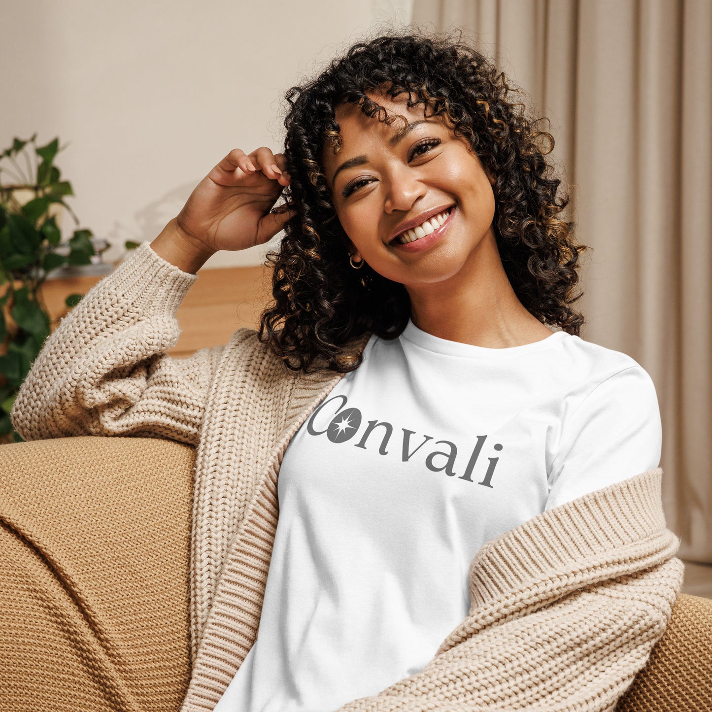 Lockeres Damen-T-Shirt -Convali Style